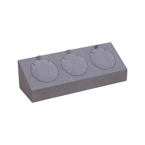 Fahoujs Mikrofaser Display Rack Mehrzweck 3 Schlitzschmuckständer Für Ringe Ohrringe Und Anhänger In Weichen Mikrofasermaterialien Fahoujs Mikrofaser Display Rack Mehrzweck 3 Schlitzschmuckständer Für Ringe Ohrringe Und Anhänger In Weichen Mikrofasermaterialien von Fahoujs
