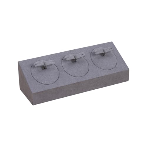 Fahoujs Mikrofaser Display Rack Mehrzweck 3 Schlitzschmuckständer Für Ringe Ohrringe Und Anhänger In Weichen Mikrofasermaterialien Fahoujs Mikrofaser Display Rack Mehrzweck 3 Schlitzschmuckständer Für Ringe Ohrringe Und Anhänger In Weichen Mikrofasermaterialien von Fahoujs