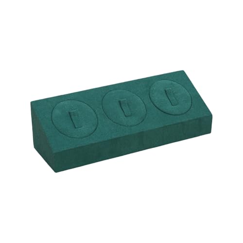 Fahoujs Mikrofaser Display Rack Mehrzweck 3 Schlitzschmuckständer Für Ringe Ohrringe Und Anhänger In Weichen Mikrofasermaterialien Fahoujs Mikrofaser Display Rack Mehrzweck 3 Schlitzschmuckständer Für Ringe Ohrringe Und Anhänger In Weichen Mikrofasermaterialien von Fahoujs