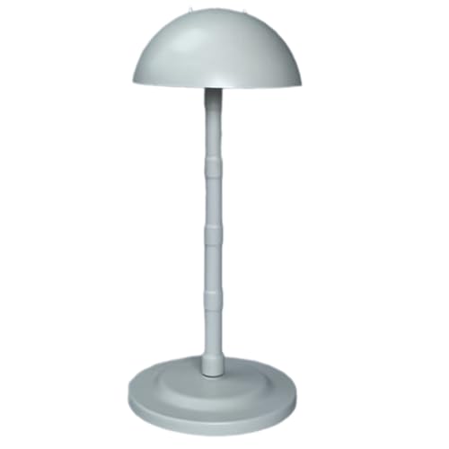 Fahoujs Perücken Head Stand Pilz Top Tragbarer Display Reisespeicher Für Mehrere Standpilz Top Kopfhut von Fahoujs