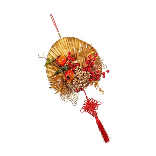 Festlicher Granatapfel-orangefarbener Deko-Anhänger, bunt, Türornament für Frühlingsfeste, Feiern, Türschmuck Festlicher Granatapfel-orangefarbener Deko-Anhänger, bunt, Türornament für Frühlingsfeste, Feiern, Türschmuck von Fahoujs