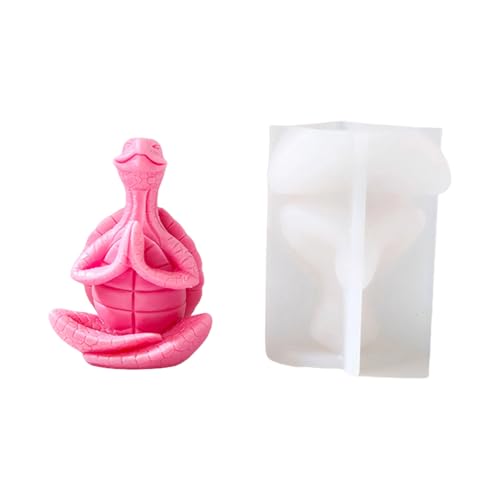 Flexible Silikonform Yoga Schildkröten Geformte Kerzenform Duft Aromatherapys Herstellung Form Handgefertigter Ornamentform Flexible Silikonform Yoga Schildkröten Geformte Kerzenform Duft Aromatherapys Herstellung Form Handgefertigter Ornamentform von Fahoujs