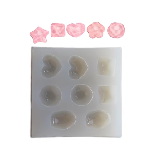 Flexibler Silikonform Einfacher Freilassung Anhänger Für Künstlerische Schmuckkreation Mit Verschiedenen Geometrischen Formen Epoxidharz Silikonform Flexibler Silikonform Einfacher Freilassung Anhänger Für Künstlerische Schmuckkreation Mit Verschiedenen Geometrischen Formen Epoxidharz Silikonform von Fahoujs