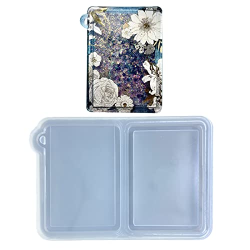 Harz Silikonformen Gussformen Epoxidharz Shaker Form Für Anhänger Schmuck Dekoration Handwerk Shaker Herz/Halloween Silikonschlüsselkette Mit Filmkit Machen von Fahoujs