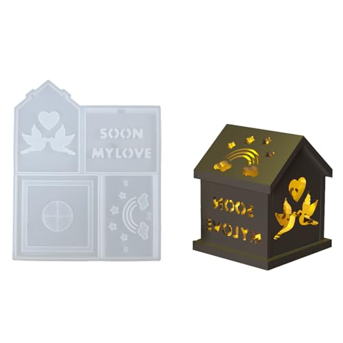 Künstlerische Silikonform Erstellen Hausform Kerzenhalter Dekorative Ornamente Formen Textur Home Decors Künstlerische Silikonform Erstellen Hausform Kerzenhalter Dekorative Ornamente Formen Textur Home Decors von Fahoujs