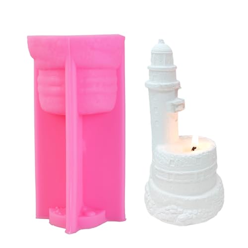 Lighthouse Geformte Harzformen Kerzenhalter Formen Gips Silikonformen Für Epoxidharz Wohndekorationen Lighthouse Geformte Harzformen Kerzenhalter Formen Gips Silikonformen Für Epoxidharz Wohndekorationen von Fahoujs
