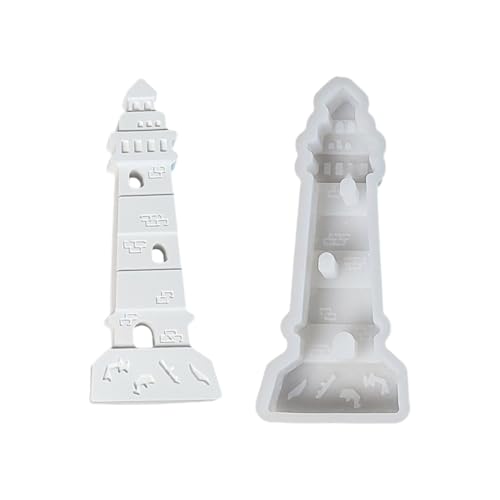 Lighthouse Kerzenformen Epoxidharz Kerze Herstellen Ornament Silikongusspflaster Pflaster von Fahoujs