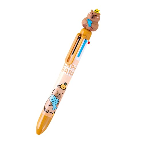 Multi Farbstift Für Home Office Klassenzimmer 6 In 1 Farbstallstift Multikolen Einsenkbare Farbige Bälle Punkt Netter Design Kugelschreiber Schreibwerkzeug von Fahoujs