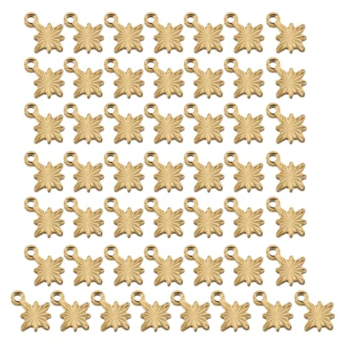 Packung Von 50 Edelstahlanhängen Für Halskettenarmbandschmuckbauteile Mode Handgefertigte Accessoires Packung Von 50 Edelstahlanhängen Für Halskettenarmbandschmuckbauteile Mode Handgefertigte Accessoires von Fahoujs