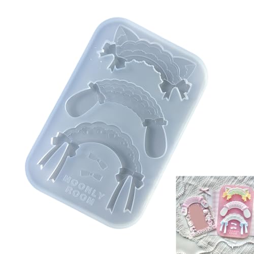 Praktische Epoxidharzform Maid Kopfbandzubehör Schimmel Leicht Zu Reinigen Silikonform Schmuckverbindungen Handgemachte Handwerksform Praktische Epoxidharzform Maid Kopfbandzubehör Schimmel Leicht Zu Reinigen Silikonform Schmuckverbindungen Handgemachte Handwerksform von Fahoujs