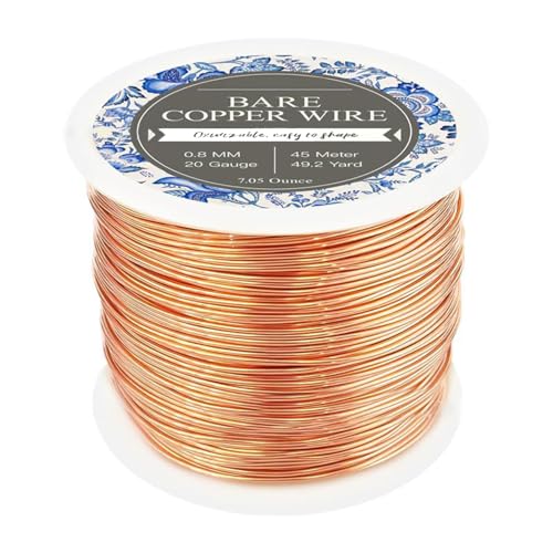 Professionelles Copper Crafting Draht Vielseitiges Perlendrahtkabel Handy Coppers Draht Für Halskettenarmband Ohrring Professionelles Copper Crafting Draht Vielseitiges Perlendrahtkabel Handy Coppers Draht Für Halskettenarmband Ohrring von Fahoujs