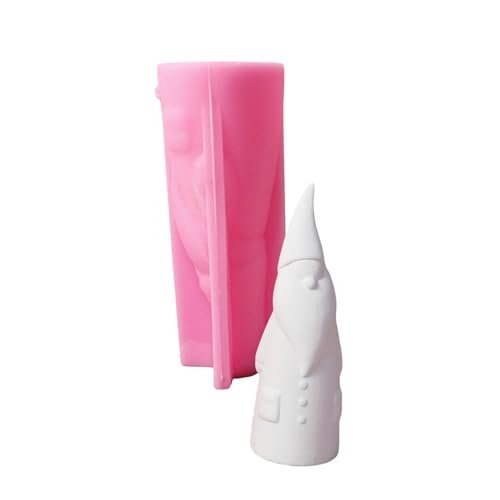 Santa Statue Silikonkerzenformen Für Kerzenseife Home Dekoration Weihnachtsmann Silikonkerzenform Für Epoxidharz von Fahoujs