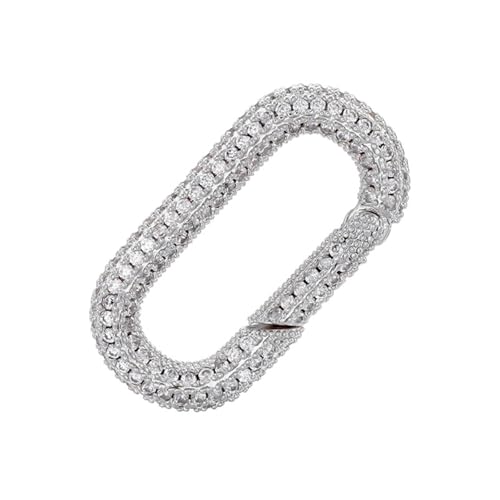 Schmuckzubehör Für Goldene/versilberte Messing Zirkonia Haken Für Stilvolle Halsketten Armbänder Geometrische Anschluss Schmuckzubehör Für Goldene/versilberte Messing Zirkonia Haken Für Stilvolle Halsketten Armbänder Geometrische Anschluss von Fahoujs