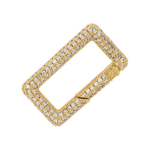 Schmuckzubehör Für Goldene/versilberte Messing Zirkonia Haken Für Stilvolle Halsketten Armbänder Geometrische Anschluss Schmuckzubehör Für Goldene/versilberte Messing Zirkonia Haken Für Stilvolle Halsketten Armbänder Geometrische Anschluss von Fahoujs