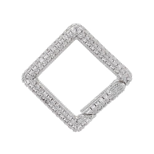 Schmuckzubehör Für Goldene/versilberte Messing Zirkonia Haken Für Stilvolle Halsketten Armbänder Geometrische Anschluss Schmuckzubehör Für Goldene/versilberte Messing Zirkonia Haken Für Stilvolle Halsketten Armbänder Geometrische Anschluss von Fahoujs