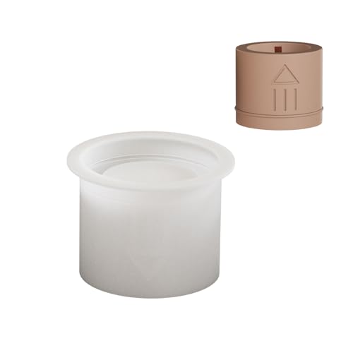 Silikonschimmelpekte Kerzenhalter Formen Runde Formaufbewahrungspalmformen Geeignet Für Home Decors Enthusiasten Kerzenhalterform Schimmel von Fahoujs