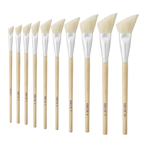 Soft Pinsel Pinsel Weicher Borstenkunstpinsel Für Wartercolor Craft Für Acrylmalerei Ziegen Haar Mop Künstler von Fahoujs