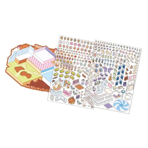 Szenenaufkleber Cartoon Szenerie Aufkleber Miniatur Land Schokoladenfabrikaufkleber Für Scrapbooking Journal Planer Craft Card Making Supplies Szenenaufkleber Cartoon Szenerie Aufkleber Miniatur Land Schokoladenfabrikaufkleber Für Scrapbooking Journal Planer Craft Card Making Supplies von Fahoujs