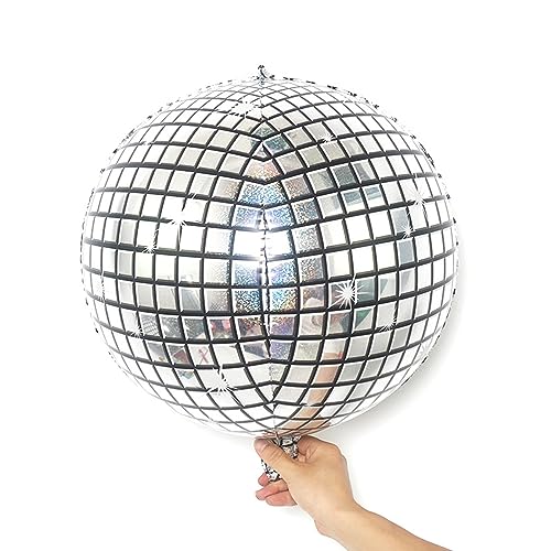 Tanzballon aus Aluminiumfolie für Tanzpartys, für außergewöhnliche Singen und Tanzen, Mottopartys von Fahoujs