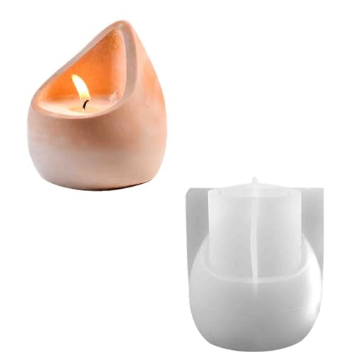 Teardrops Silikonkerzenhalter Formen Für Epoxidharz Kerzenhalter Bonbonglas Schokoladenschmuck Hülle Sukkulenter Pflanzer von Fahoujs