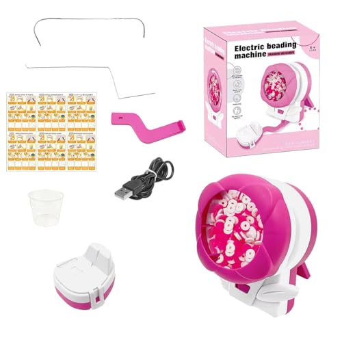 Tragbarer Perlen String Set Automatische Spinner Tools Handy Perlen Threading Geräte Kreatives Perlenwerkzeug Für Handwerksliebhaber von Fahoujs