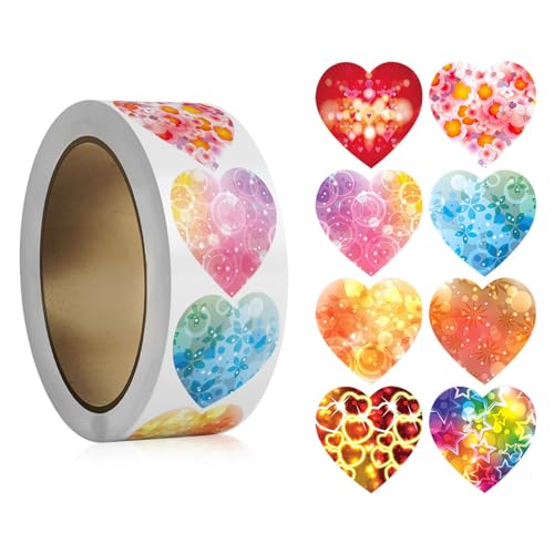 Valentinstag Aufkleber 2.5 Cm Dekorationskarten Geschenkverpackung Einfach Zu Bedienung Für Valentinstag Feierlichkeiten 500pcs/Roll Love Aufkleber Herz Selbstkleber Valentinstag Aufkleber 2.5 Cm Dekorationskarten Geschenkverpackung Einfach Zu Bedienung Für Valentinstag Feierlichkeiten 500pcs/Roll Love Aufkleber Herz Selbstkleber von Fahoujs