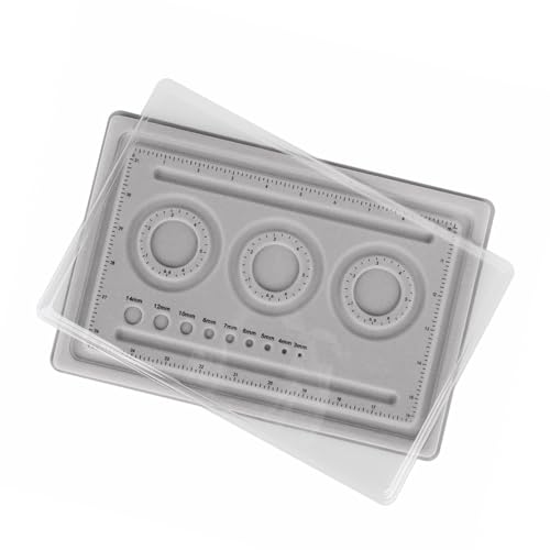Vielseitiger Schmuckverbindungsbrett Praktische Graue Flocken Perlen Placement Placement Board Für Halskette Und Armband Vielseitiger Schmuckverbindungsbrett Praktische Graue Flocken Perlen Placement Placement Board Für Halskette Und Armband von Fahoujs