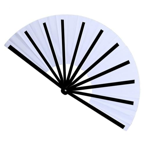 Wärmeübertragungsdruck Handheld Faltfan Für Die Personalisierung Von Kunsthandwerksprojekten Mit Sublimation Für Künstler Und Lehrer Personalisieren Handwerksfan Personalisiert von Fahoujs