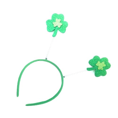 Zeigen Sie Ihre irische Nationalfeierfeier mit modischem Frühlings-Haarband, geeignet für Frauen, Hut für Partys von Fahoujs