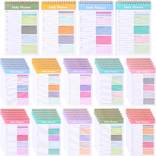 Fainne 20 Packs Daily to Do List Notepads Daily Planner Notepad 5" x 8" Undated Planner Notebook with 30 Sheets Spiral Checklist Productivity Organizer for Work Tasks Classroom Office Fainne 20 Packs Daily to Do List Notepads Daily Planner Notepad 5" x 8" Undated Planner Notebook with 30 Sheets Spiral Checklist Productivity Organizer for Work Tasks Classroom Office von Fainne