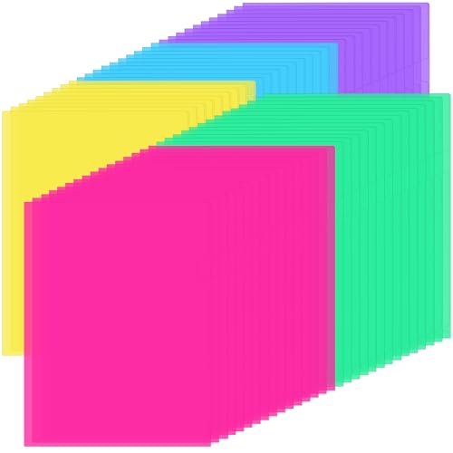 Fainne Dokumentenmappen aus Kunststoff, transparent, Briefgröße, 21,6 x 31,8 cm, A4, verschiedene Farben, für Bürobedarf, 100 Stück Fainne Dokumentenmappen aus Kunststoff, transparent, Briefgröße, 21,6 x 31,8 cm, A4, verschiedene Farben, für Bürobedarf, 100 Stück von Fainne
