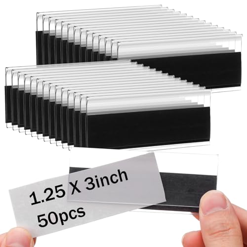 Fainne Magnetische Regaletikettenhalter für Metallregale und Regale, 3,2 cm B x 7,6 cm L, Regaletikettenstreifen, installiert in Supermärkten, Geschäften, Convenience Stores Fainne Magnetische Regaletikettenhalter für Metallregale und Regale, 3,2 cm B x 7,6 cm L, Regaletikettenstreifen, installiert in Supermärkten, Geschäften, Convenience Stores von Fainne