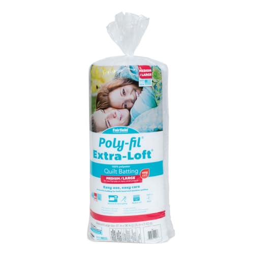 Fairfield extra-loft Bonded Polyester Batting-Full Schiebetüren Größe 205 cm x Beton, andere, Mehrfarbig Fairfield extra-loft Bonded Polyester Batting-Full Schiebetüren Größe 205 cm x Beton, andere, Mehrfarbig von Fairfield