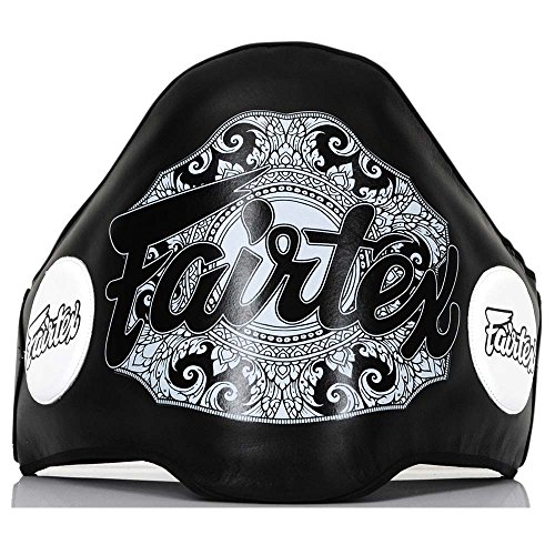 Fairtex Bauchgürtel, BPV2, schwarz, Belly Pad Protector, Muay Thai von Fairtex