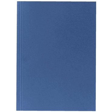 100 x Falken Aktendeckel - A4 blau Manilakarton 250 g/qm von Falken
