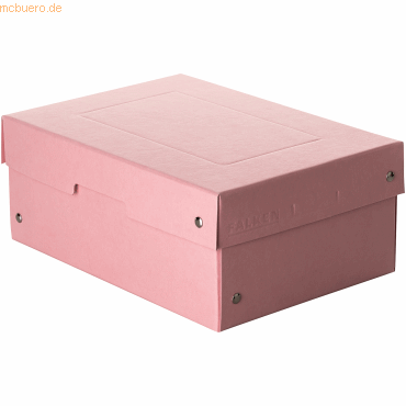 5 x Falken PURE Box Pastell A5 100mm Füllhöhe pink von Falken