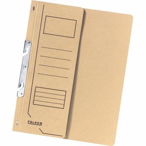 Falken 50 x Einhakhefter A4 1/2 Vorderdeckel beige Falken 50 x Einhakhefter A4 1/2 Vorderdeckel beige von Falken