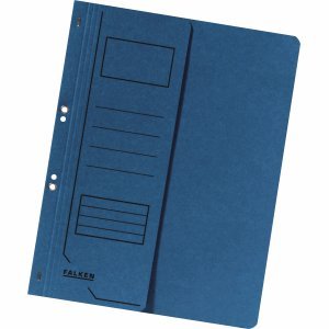 Falken 50 x Ösenhefter A4 1/2 Vorderdeckel Karton kaufmännische Heftung blau Falken 50 x Ösenhefter A4 1/2 Vorderdeckel Karton kaufmännische Heftung blau von Falken