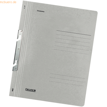 Falken Einhakhefter A4 Manila-RC-Karton 250g/qm 1/1 Vorderdeckel Amtsh von Falken