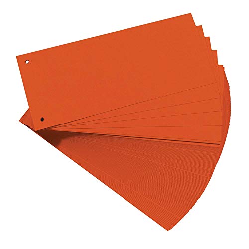 Falken Karton-Trennstreifen 10,5 x 24 cm (orange) von FALKEN