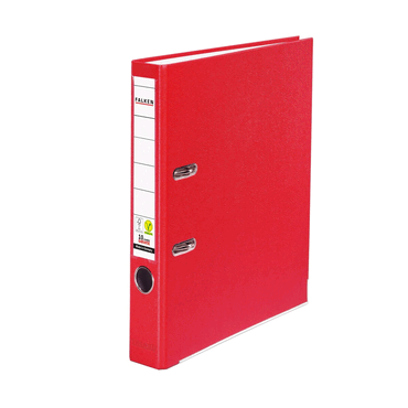 Falken Ordner PP-Color A4 50mm vegan rot Falken Ordner PP-Color A4 50mm vegan rot von Falken