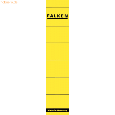 10 x Falken Ordnerrückenschilder selbstklebend 36x190mm VE=10 Stück ge 10 x Falken Ordnerrückenschilder selbstklebend 36x190mm VE=10 Stück ge von Falken