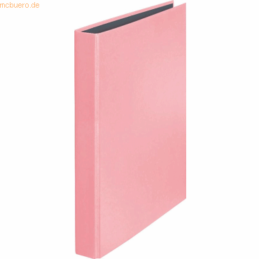 10 x Falken Ringbuch PastellColor A4 2 Ringe A4 Flamingo-Pink, von Falken