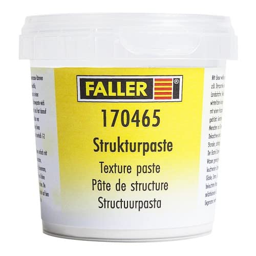 Faller 170465 78 131 - Strukturpaste, Zubehör für die Modelleisenbahn, Modellbau, 200 g von FALLER