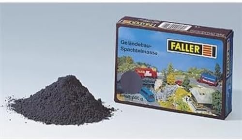 Faller FA170654 - Geländebau-Spachtelmasse, Zubehör für die Modelleisenbahn, Modellbau, 500 g von FALLER