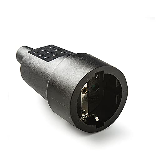 FAMATEL - Mobile Steckdose | Kunststoff PVC | TT | 16A | 250 V | Schwarz FAMATEL - Mobile Steckdose | Kunststoff PVC | TT | 16A | 250 V | Schwarz von Famatel