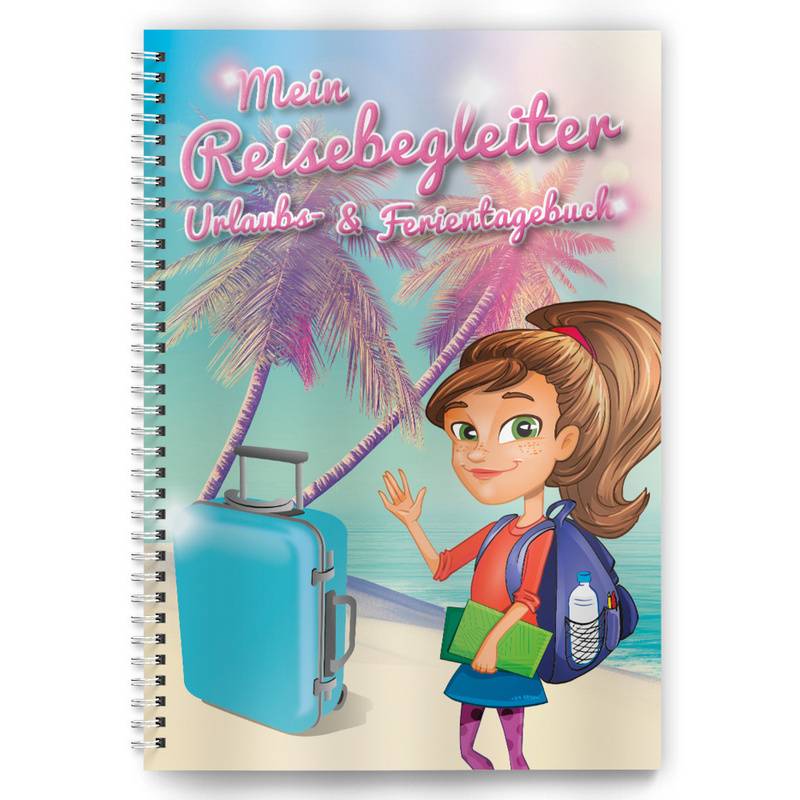 Urlaubs- Und Ferientagebuch, Kartoniert (TB) von Familia Koch Verlag