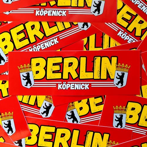 Fan-Kultur Xperience 100x Berlin Sticker/Aufkleber 'Köpenick'/ Fanartikel Fußball/PVC/ 14,8x5,0cm/ wetterfest Fan-Kultur Xperience 100x Berlin Sticker/Aufkleber 'Köpenick'/ Fanartikel Fußball/PVC/ 14,8x5,0cm/ wetterfest von Fan-Kultur Xperience