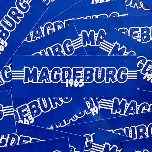 Fan-Kultur Xperience 100x Magdeburg Sticker/Aufkleber '1965' #2/ Fußball Fanartikel/ 14,8x5,0 cm/PVC/wetterfest Fan-Kultur Xperience 100x Magdeburg Sticker/Aufkleber '1965' #2/ Fußball Fanartikel/ 14,8x5,0 cm/PVC/wetterfest von Fan-Kultur Xperience