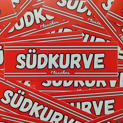 Fan-Kultur Xperience 100x München Sticker/Aufkleber 'Südkurve'/ Fußball Fanartikel/ 14,8x5,0 cm/PVC/wetterfest Fan-Kultur Xperience 100x München Sticker/Aufkleber 'Südkurve'/ Fußball Fanartikel/ 14,8x5,0 cm/PVC/wetterfest von Fan-Kultur Xperience